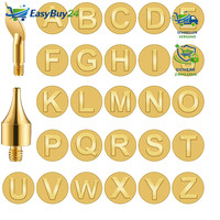 Ersatz LöTkolbenspitzen Set 28 StüCk A-Z Schablonen Holz Brennen LöTen Tipps