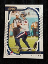 2022 Panini Absolute Football Davis Mills Houston Texans #5 NFL Trading Card