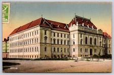 Vintage Czechoslovakia NITRA Palace Building University Rppc 1923