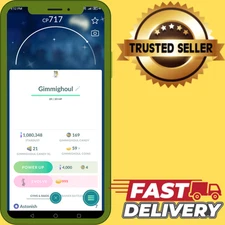 POGO - Shiny Gimmighoul (No Background) - 1M Stardust Trade or 1M Stardust PTC