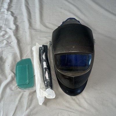 3M Speedglas 9000F Auto-Darkening Weld Hood MILLER HEADGEAR See Desc +EXTRAS 