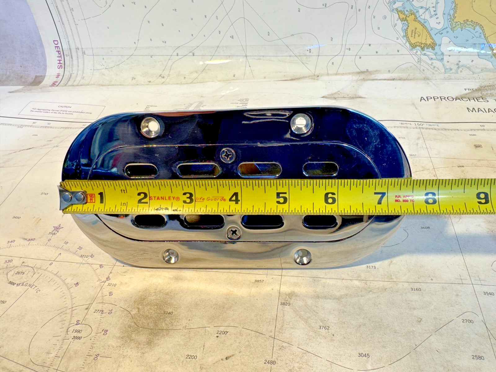 ABI 1-1/2" Oval Cockpit Drain, NEW!!! FAST SHIPPING!! 316 Stainless