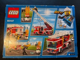 LEGO CITY: Fire Ladder Truck (60107) &ndash; BRAND NEW Sealed  Retired!!! See Descript