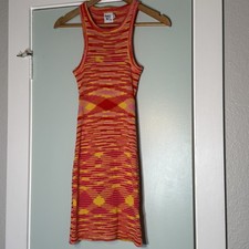 Princess Polly Dress Womens Small Knit Tank Mini Sleeveless Retro Y2K 00s