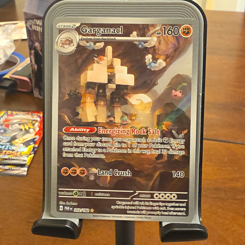 The Pokémon Company Garganacl 202/182 SV04 Paradox Rift Rare Holo EN 160 HP