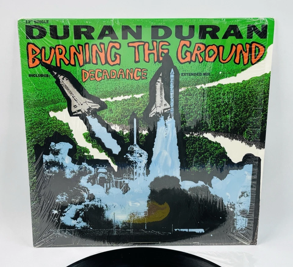 Duran Duran - Burning The Ground, Decadance (1989, 12" Vinyl Maxi-Single) Foto 2 de 4