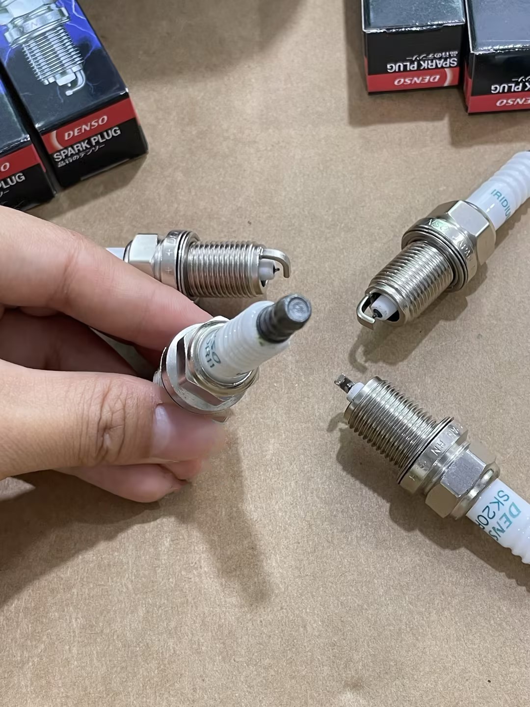 4PCS DENSO 3297 Iridium Power Spark Plugs for 2008 Toyota Camry 2.4L L4 US