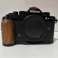 Wood Camera Handle Protect Grip Quick Release Base Board for Nikon ZFC Z-FC