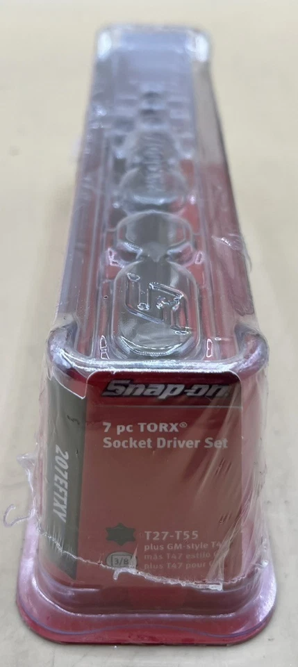 SNAP-ON™ 207EFTXY 3/8" DRIVE T27-T55 TORX SOCKET DRIVER SET (MVP033765) - Image 2 of 3
