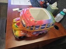 Grateful Dead Cookie Jar Handmade 1998 Stanley Mouse Vandor #3984 Vintage