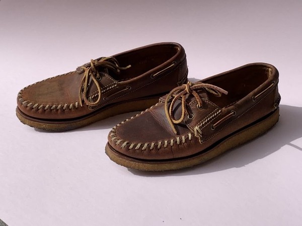 Men Red Wing Topsiders Leather 40.5