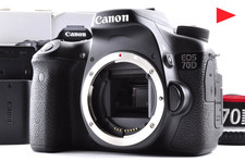 Mint Canon EOS 70D Digital SLR 20.2 MP 7700 shots 2662