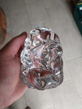 PIED DE LAMPE CRISTAL BACCARAT VAGUE VINTAGE ANNEES 50 BON ETAT