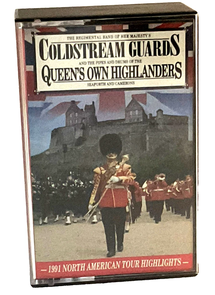 Coldstream Guards Queen's Own Highlanders North American Tour 1991 Cassette Set — 第 4/4 张图片