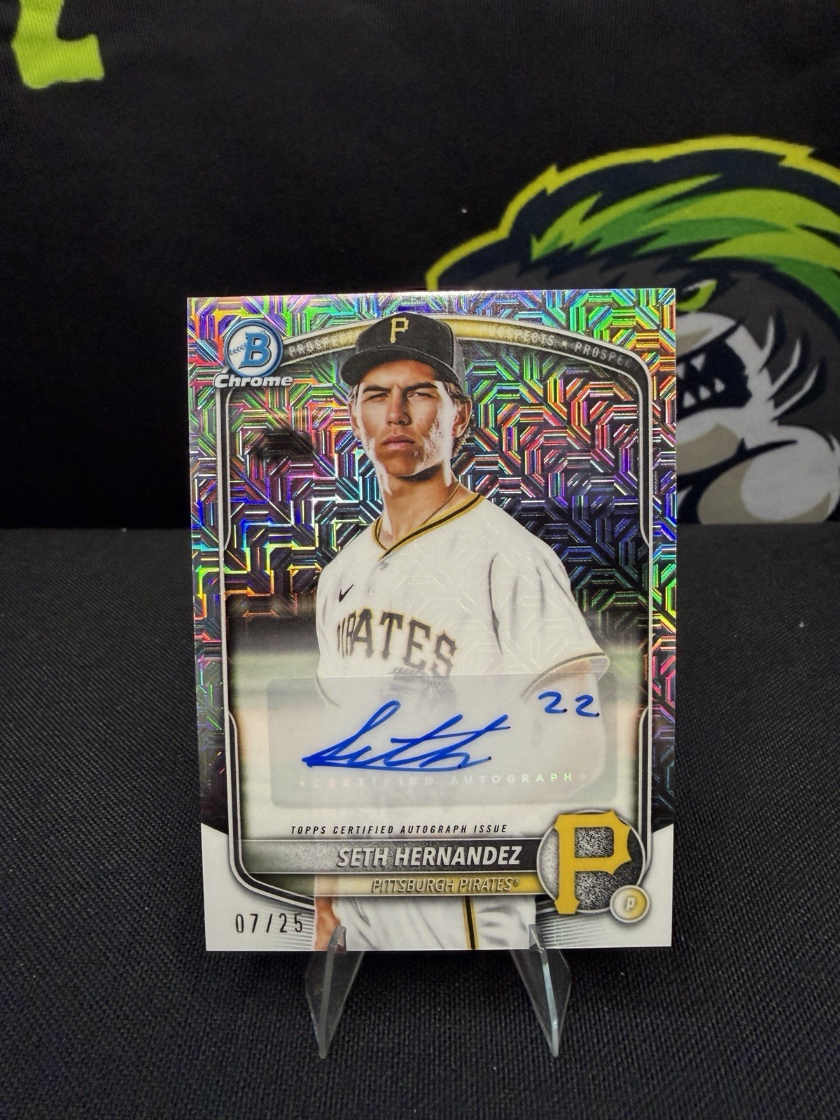 2025 Bowman Draft Mega Box Seth Hernandez SSP IV auto /25