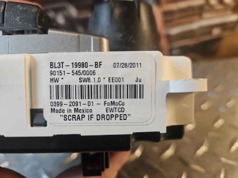 2011-2012 Ford F-150 F150 A/C Temp Heater Climate Control Unit BL3T-19980-BF OEM - Image 4 of 4