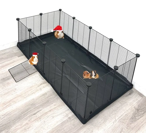 X-LARGE Guinea Pigs Enclosure Bunny Playground Habitat Washable Canvas Bottom