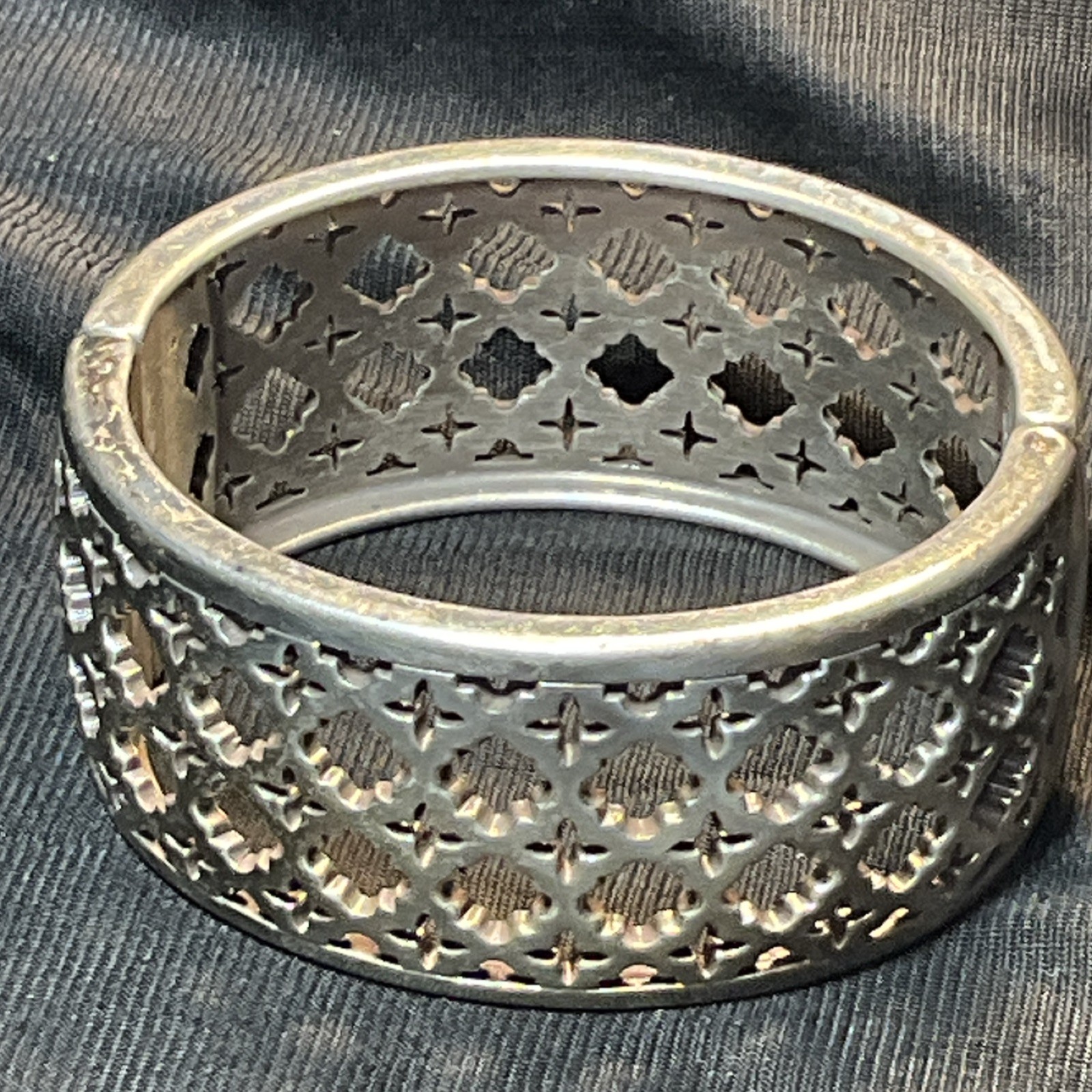 Brighton Magnetic Hinge Silver-tone Geometric Bra… - image 19