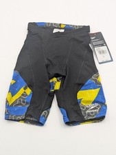 Speedo Boys Youth Size 22 Endurance Jammer Swim Suit Sapphire/Gold NWT