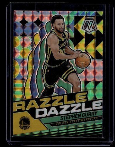 Stephen Curry #2 2023 Panini Mosaic Razzle Dazzle card