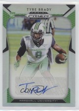 2019 Panini Prizm Draft Draft Picks Silver Prizm Auto Tyre Brady #293 Auto ni4