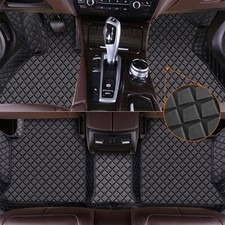 For Malibu Car Floor Mats 2013-2023 3d Molded Floor Liners Pu Leather Luxury
