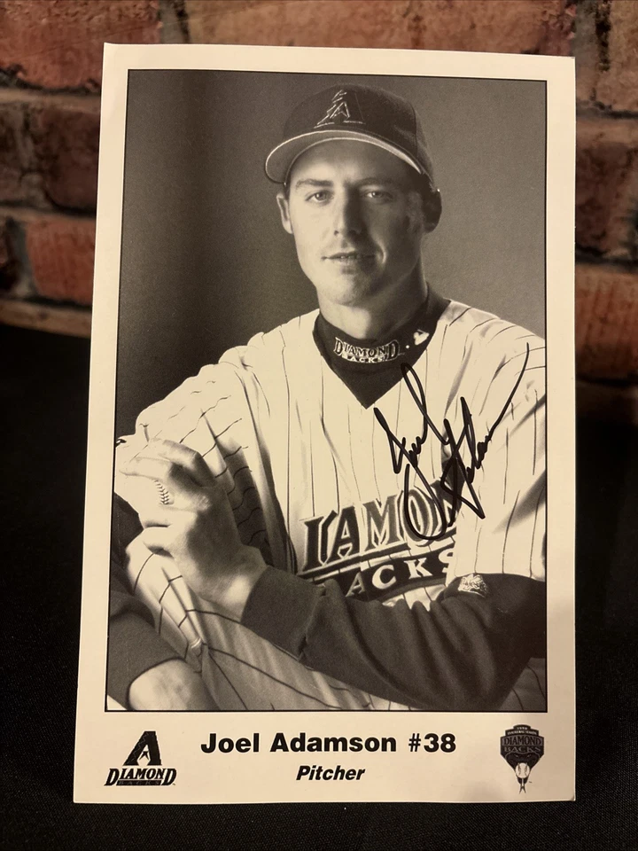 Autógrafos fotográficos de Arizona Diamondbacks (Joel Adamson y Andy Benes)  Foto 2 de 4