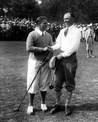 BOBBY JONES & CHICK EVANS 1927 US Amateur Champions - 8'' x 10'' Photo Print
