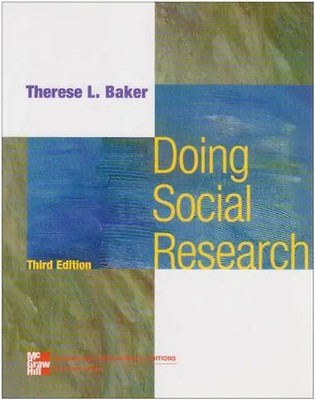Doing Social Research (McGraw-Hill International Editions Series) - Baker, There