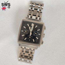 TAG Heuer Monaco – Ref. CW2111-0 – Automatic Chronograph – Black Dial – Original