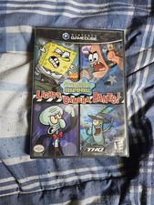 Spongebob Squarepants Lights Camera Pants Nintendo Gamecube No Manual Tested