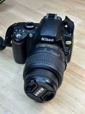 Nikon D D60 10.2MP Digital SLR Camera - w/ 18-55mm and 55-200 Lenses