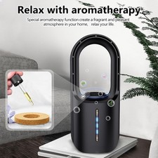 Tischventilator Ohne Rotorblätter, Farbenfroher Ambiente Lichtventilator für