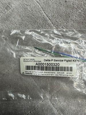 A0001500320 Genuine  Detroit Diesel Delta-P Service Pigtail Kit OEM - New