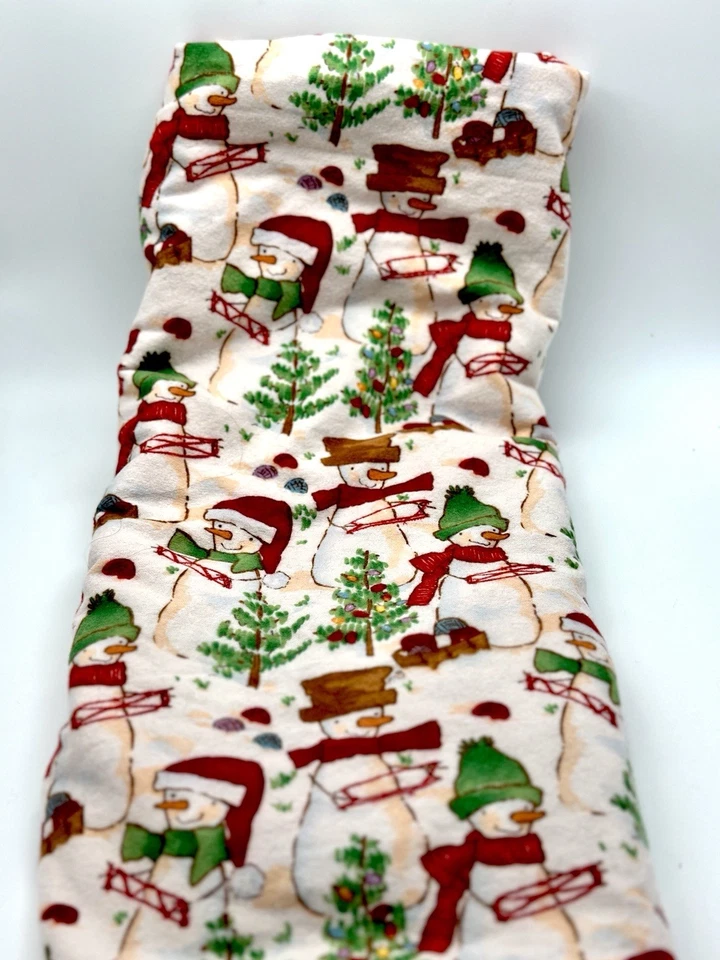 Tela navideña vintage Alexander Henry “snowdrifters” 42” por 72” 2003 Foto 3 de 4