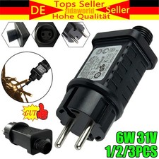 6W 31V Trafo Lichterkette LED Netzteil Netzadapter Weihnachtsbeleuchtung