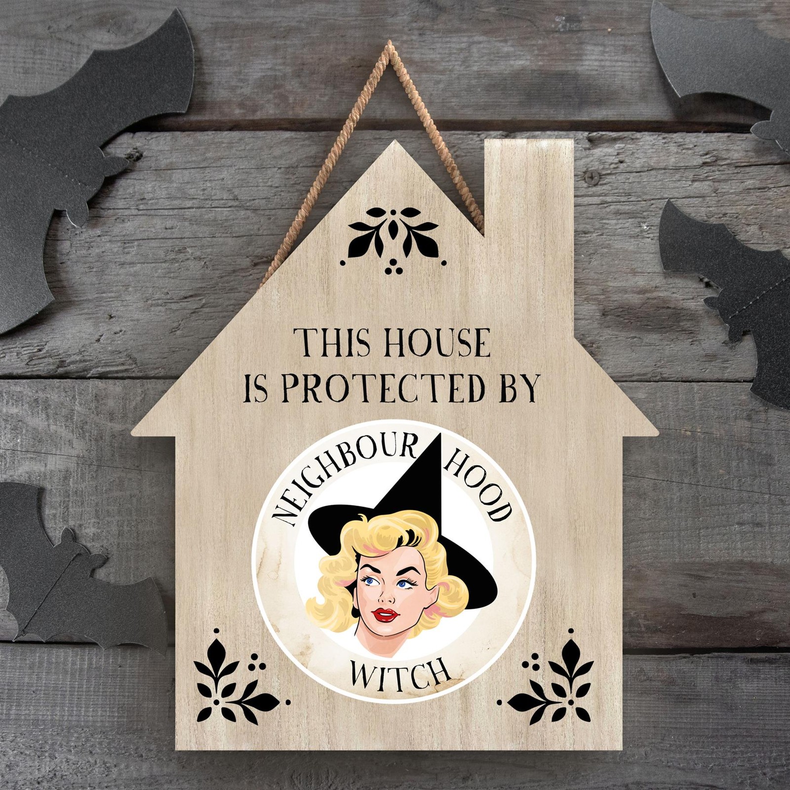 NEIGHBOURHOOD WITCH MED HOUSE PLAQUE NWG