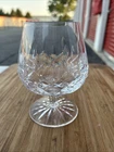 MINT Waterford Balloon Brandy Snifter Footed Cut Crystal Lismore 5 3/8" VTG