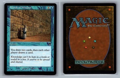Words of Wisdom #114 Odyssey Magic: The Gathering MTG - LP
