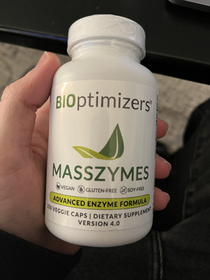 Masszymes - Advanced Enzyme Formula 250 caps *NEW* & Sealed *Free shipping*