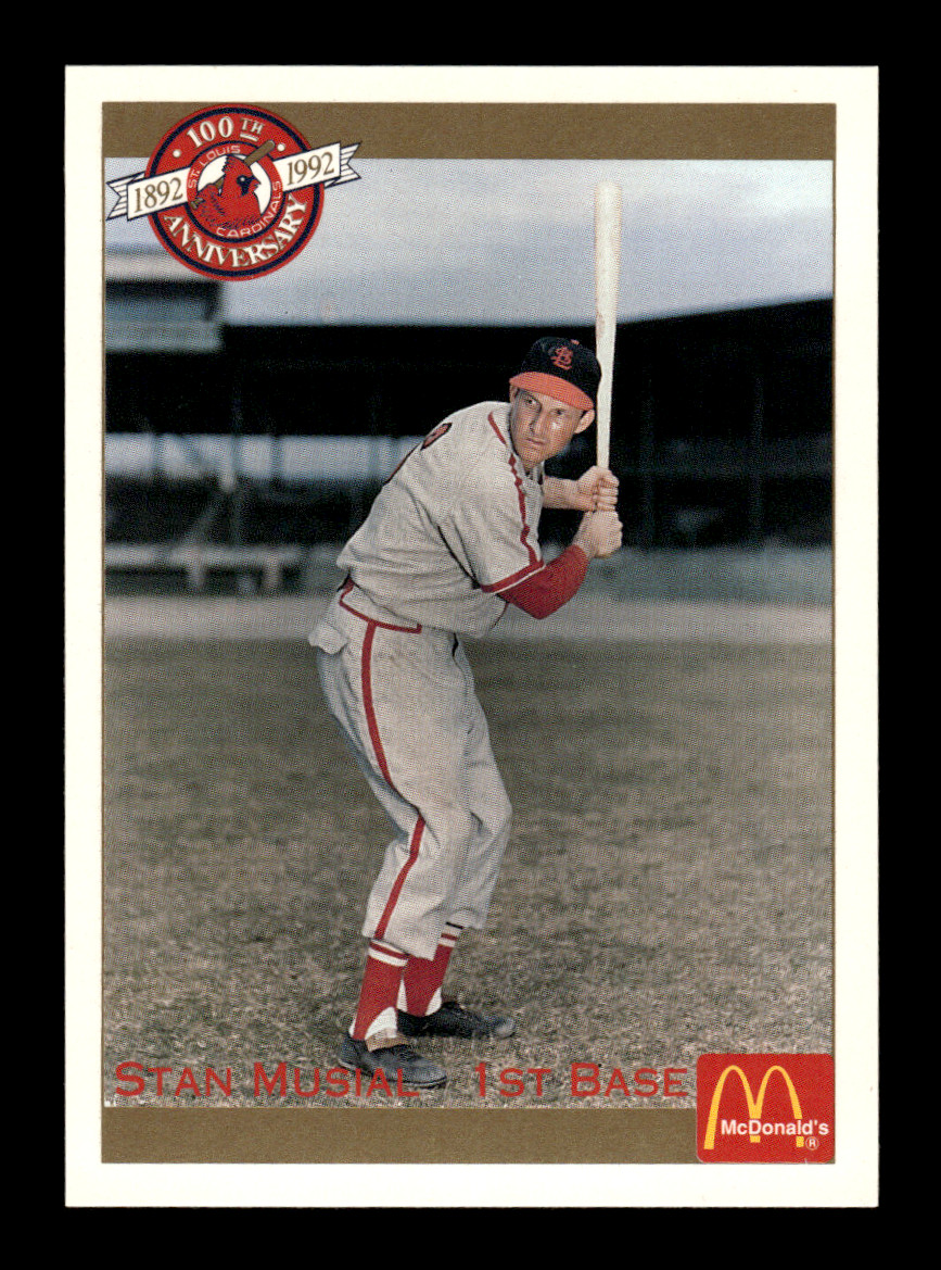 1992 Pacific McDonald's St. Louis Cardinals #1-55 ~ Choose Your Card