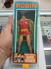 Product Image: Robin #1302 WGSH 8" W/ BOX 100% Complete 1973 Mego Vintage Action Figure Mint