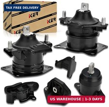 6PCS Engine Motor Mount Set Compatible with Honda Accord 3.0L 2003-2007 Auto Tra