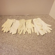Lot of 3 pair Vintage Child Sized Dress Gloves