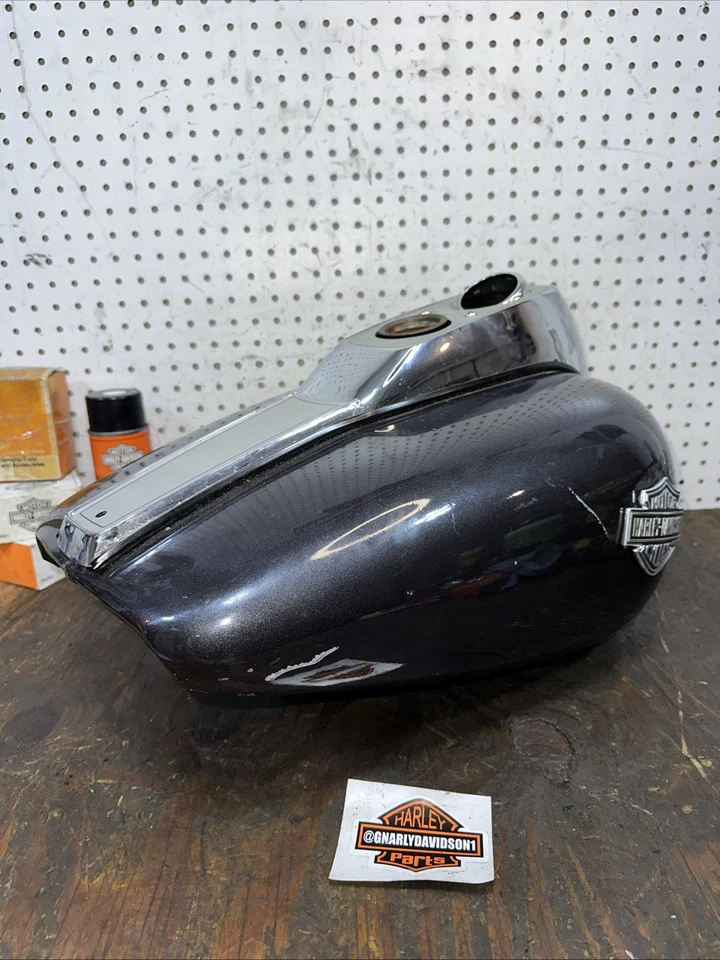 1983 Harley HD sportster XLS roadster 1000 fuel gas petrol tank W/ Dash - Image 3 of 4