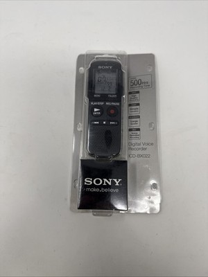 New Sony Digital Voice Recorder ICD-BX022 Over 500 Hrs Recording Time