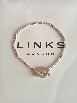 Links Of London Sterlingsilber Knebelarmband