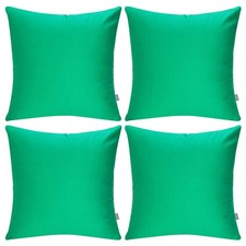 4-Pack 100 Cotton Decorative Throw Pillow Cases, 26x26 inch/ 66x66cm, Bright...