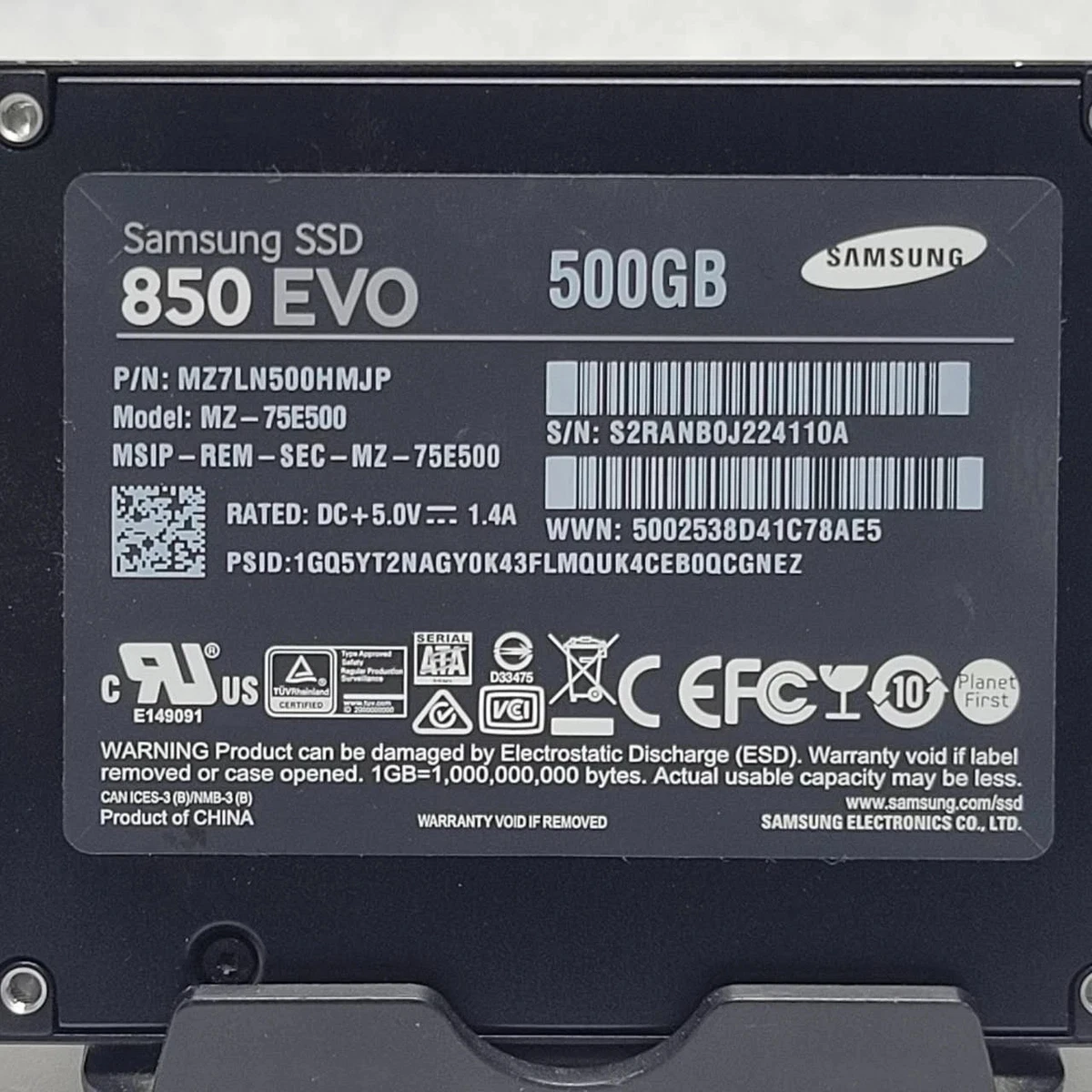 Samsung 850 evo 500GB | Acquisti Online su eBay