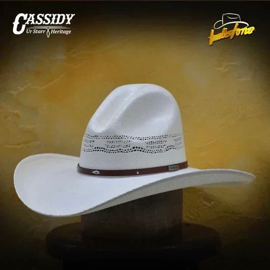 Sombrero Tombstone 10X Gus Cassidy Robavacas Style Western Cowboy Straw Hat